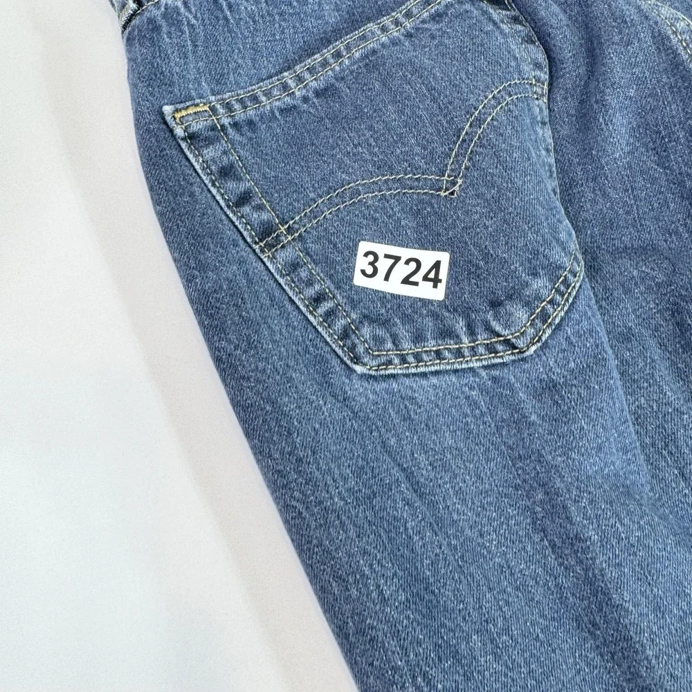 Levis 505 Jeans Mens 34x30 Blue Denim Straight Leg Classic Fit Medium Wash